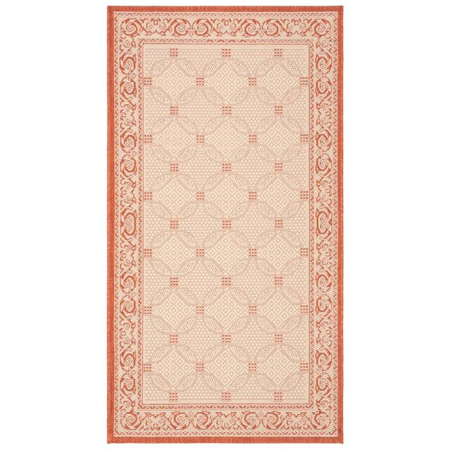 SAFAVIEH Courtyard Laurene Waterproof Patio Backyard Rug
