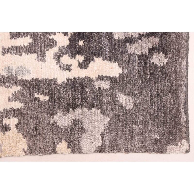 ECARPETGALLERY Hand-knotted Legacy Grey Silk Rug - 5'8 x 7'9