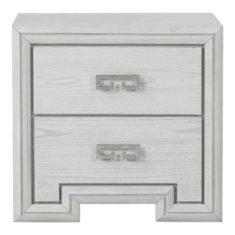 Furniture of America Klasiin 5-Piece Rustic White Wood Panel Bedroom Set