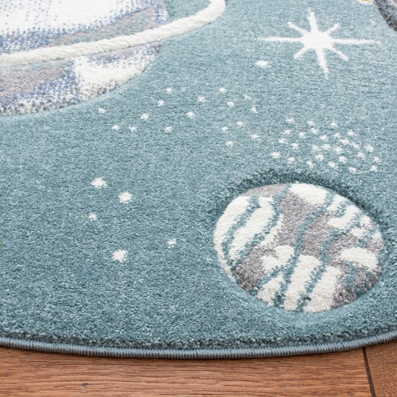 SAFAVIEH Carousel Kids Selvinaz Solar System Rug