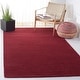 preview thumbnail 117 of 171, SAFAVIEH Handmade Himalaya Kaley Solid Wool Rug 3' x 5' - Red - Rectangle