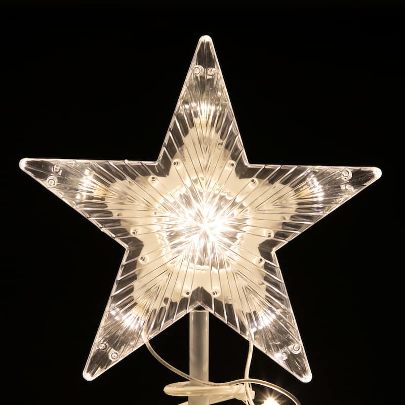 6ft LED Spiral Cone Tree Christmas Decoration Warm White Lights