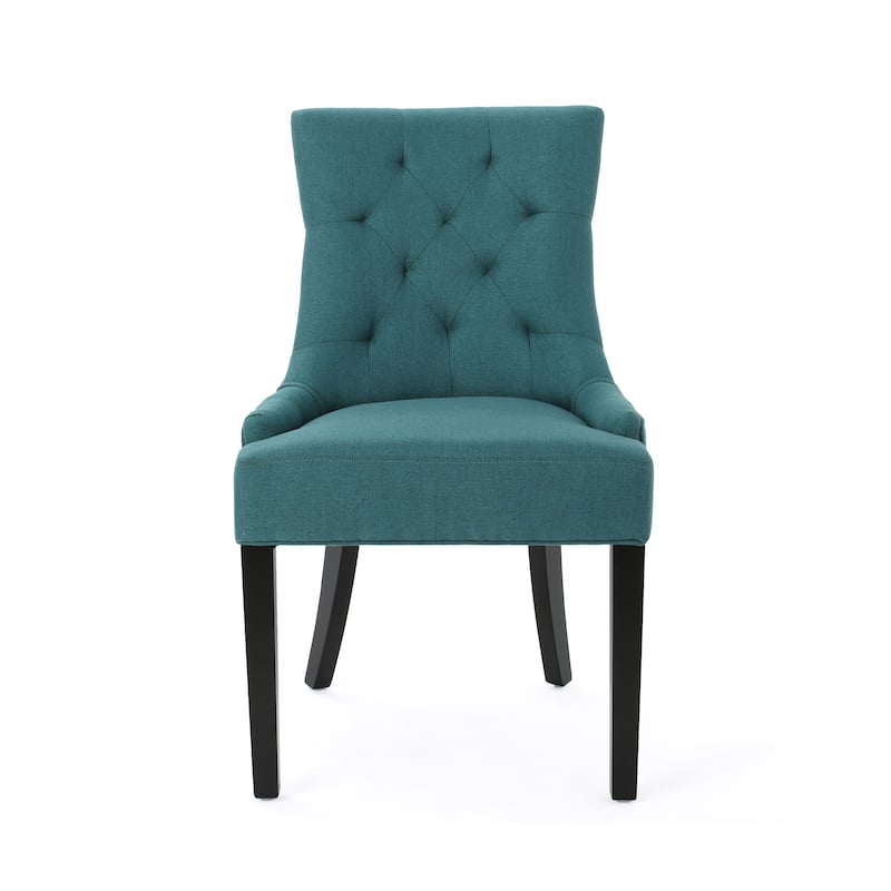 Roomfitters Dining Chair Set of 2, Modern Kitchen and Dining Room Seating, Teal