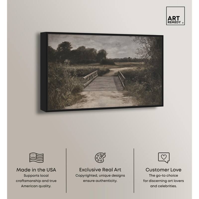 Bridge to Beyond Canvas by Art Remedy