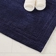 preview thumbnail 14 of 36, Superior Cotton Solid Non-slip Backing 2-Piece Bath Rug Set