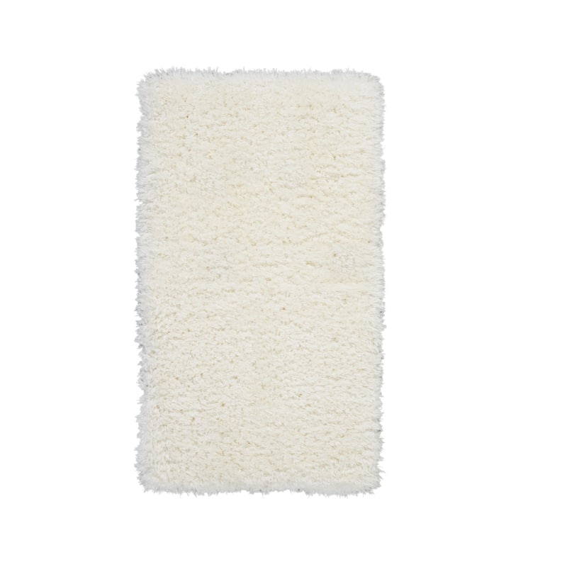 Nourison Ultra Plush Shag Ivory Area Rug