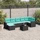 Option Black and blue with table