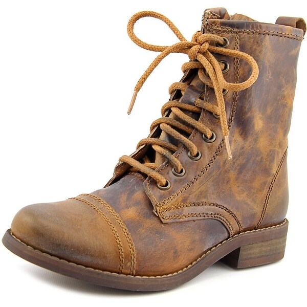 steve madden cap toe boot