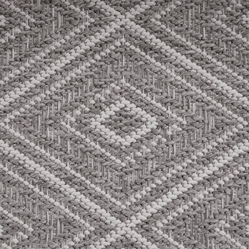 Stain-Resistant Outdoor Rug with Boho Pattern for Patio or Balcony
