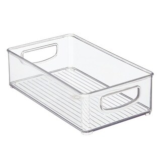 mDesign Plastic Stackable Kitchen Organizer Storage Bin - 8 Pack ...
