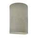 preview thumbnail 1 of 0, Justice Design Ambiance - Small ADA Cylinder Wall Sconce - Open Top & Bottom - Replaceable Bulb Celadon Green Crackle
