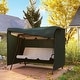 preview thumbnail 8 of 14, Outsunny Large Outdoor Swing Chair Cover for your Garden & Patio Furniture, Protects Against the Wind, UV Rays, & Water