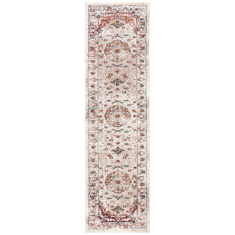 SAFAVIEH Berthilde Vintage Medallion Polyester Rug