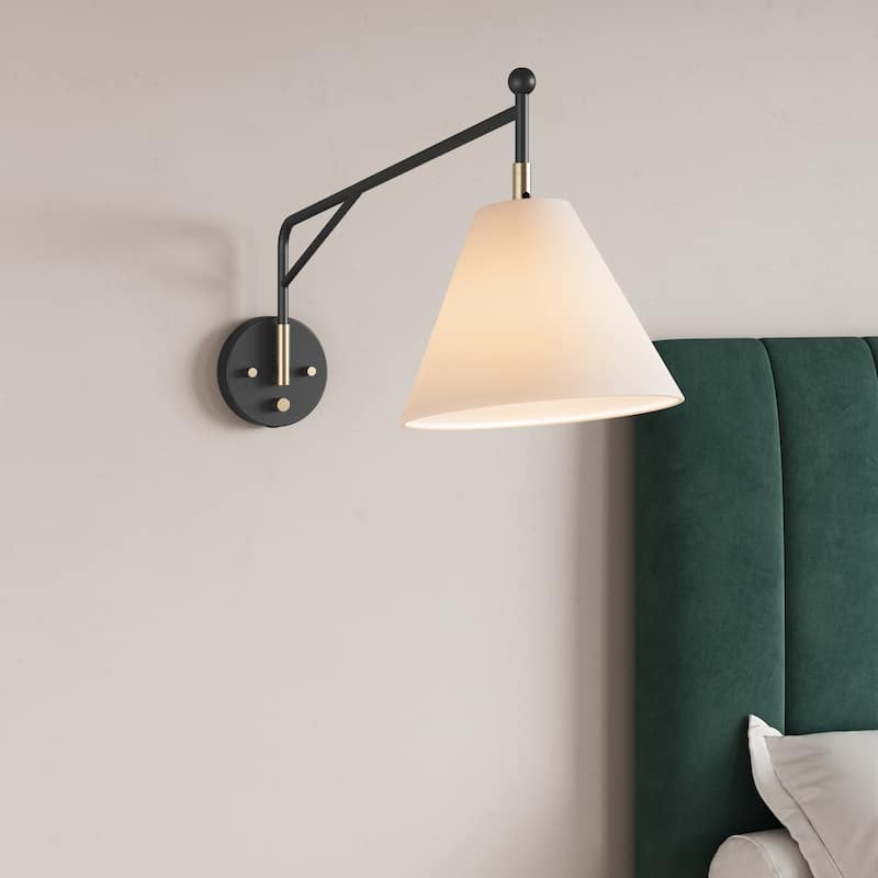 Millennium Lighting Elane 1 Light Swing Arm Sconce