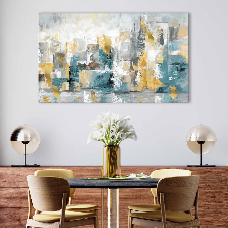 "City Views I" by Nan Print on Canvas