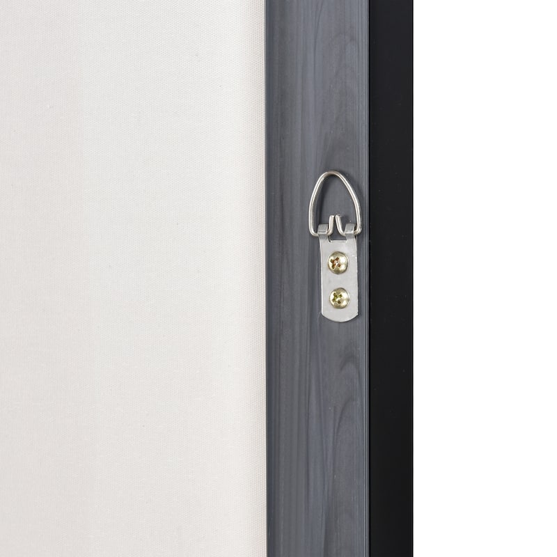 Elk Home Wilkes Black Fabric 71 Inch Wide Wall Art