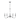 Weston 5-light Matte Black Chandelier
