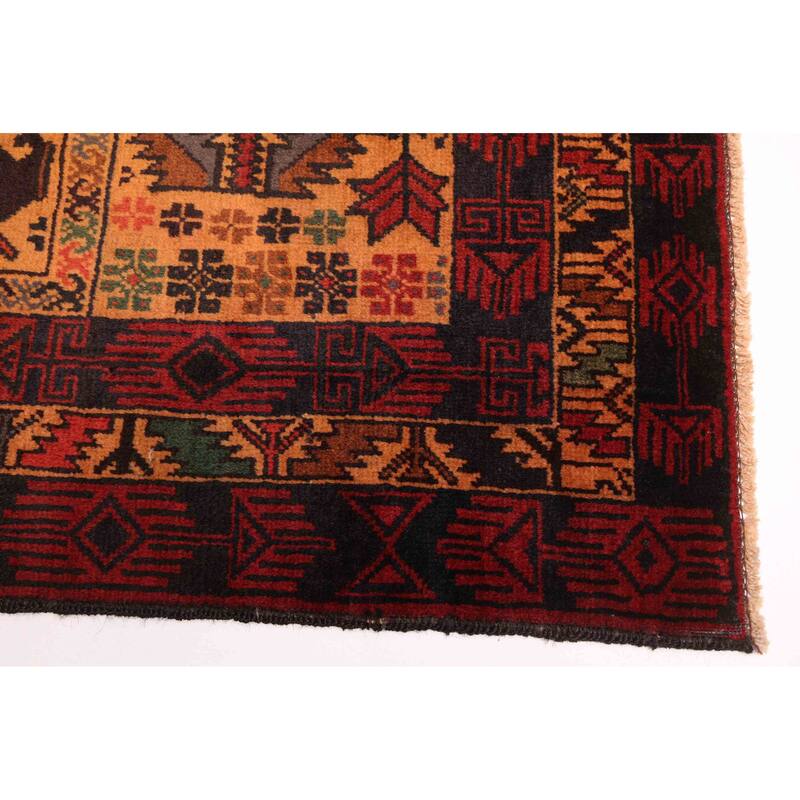 ECARPETGALLERY Hand-knotted Teimani Beige Wool Rug - 3'4 x 6'0