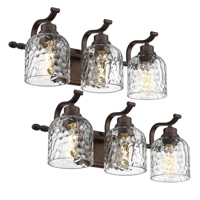 Modern 3/4-Light Bathroom Vanity Light