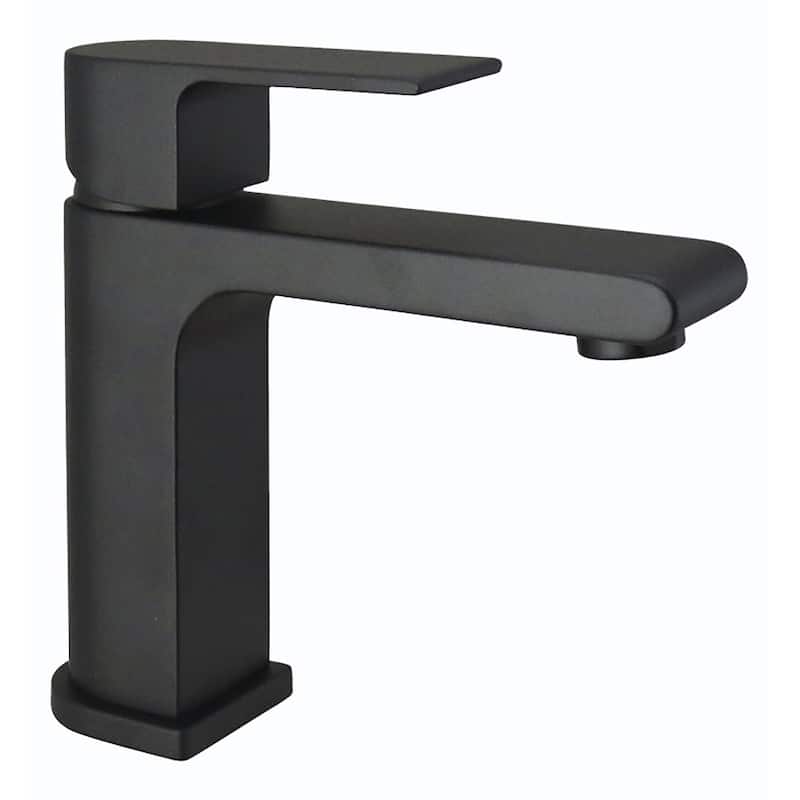 Fresca Allaro Single Hole Bathroom Faucet - Matte Black