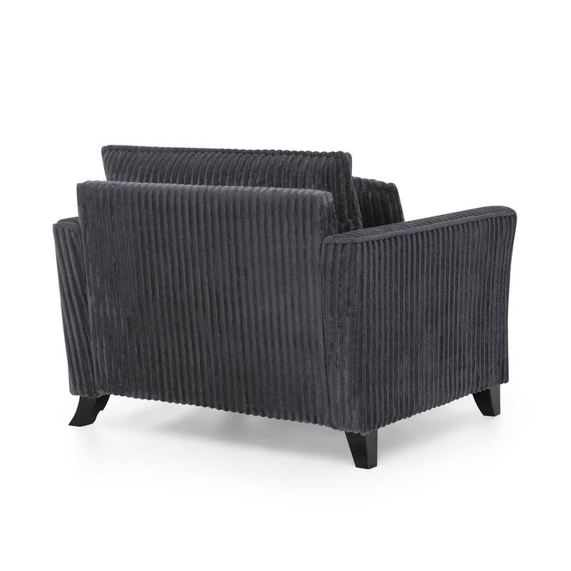 Lazy Sofa Chair, Comfortable Single-person Sofa Chair, with a Backrest and Soft seat Cushion, Having Armrests on Both Sides