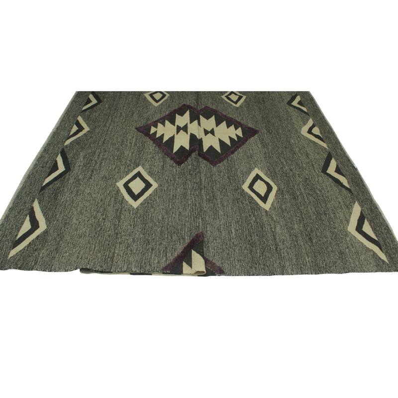 Noori Rug High-Low Sabih Brown/Ivory Rug - 8'2" x 11'2"
