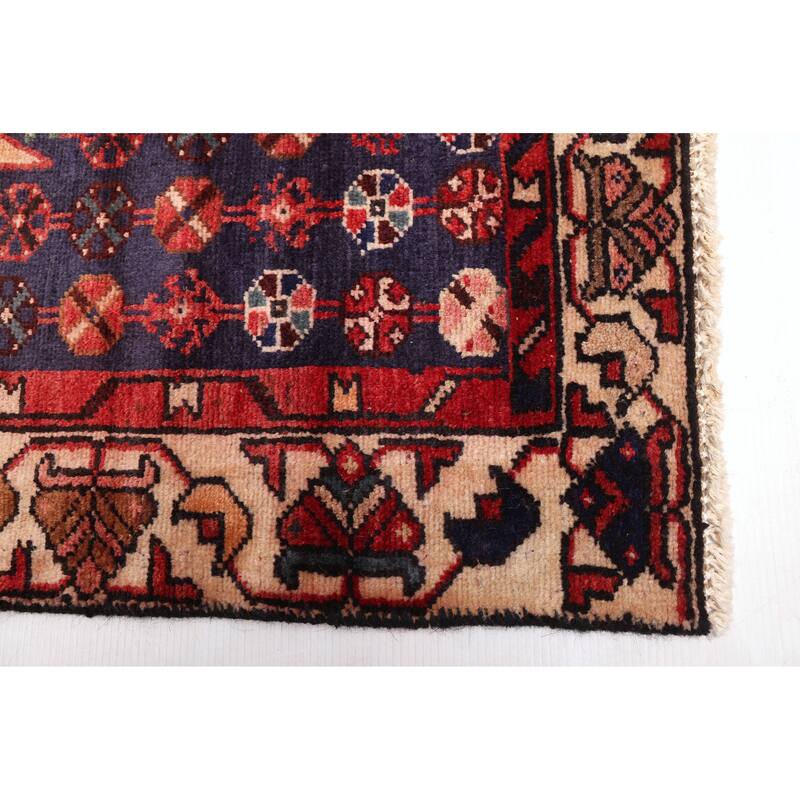 ECARPETGALLERY Hand-knotted Anatolian Vintage Red Wool Rug - 4'3 x 6'7