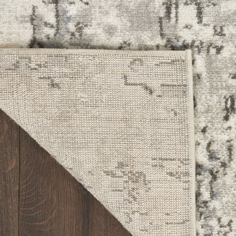 Power Loomed Abstract Modern Area Rug - 90' X '26' X '0.32