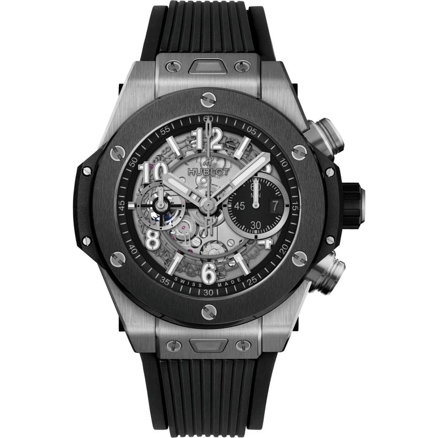 Hublot Big Bang UNICO 44mm Men's Watch - Black and Grey