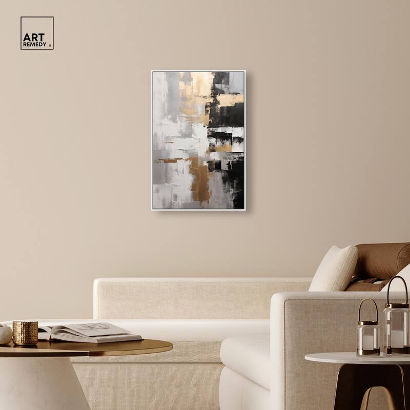 Nocturnal Alloy Canvas by Art Remedy
