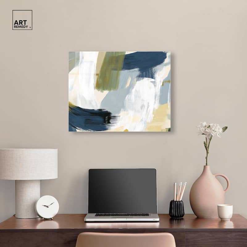 Moss Layers II Acrylic by Art Remedy, Ready to Hang
