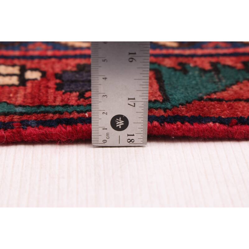 ECARPETGALLERY Hand-knotted Melis Red Wool Rug - 5'1 x 6'9