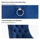 preview thumbnail 39 of 99, High-end Tufted Velvet Upholstered Nailhead Dining Chair Set of 6