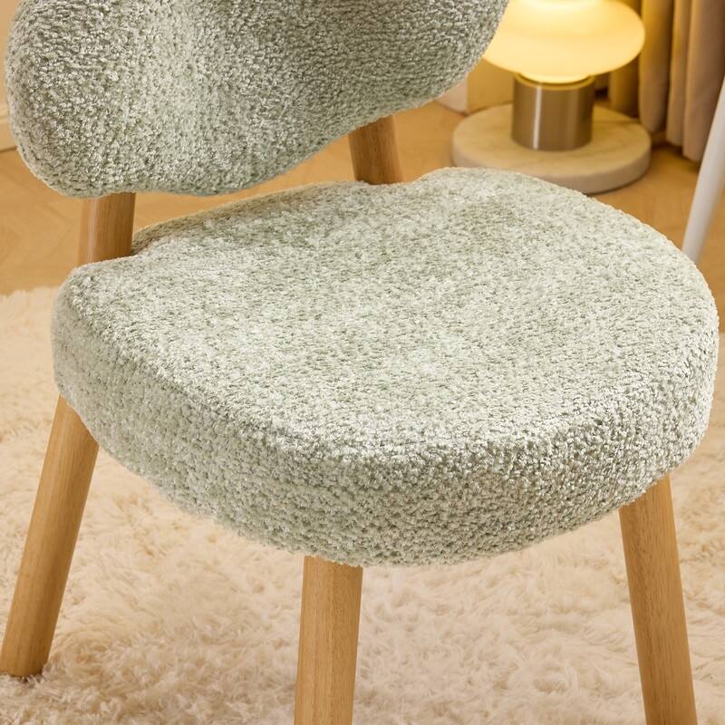 Cloud Puff Soft Accent Chair – Cozy Vanity & Lounge Chair