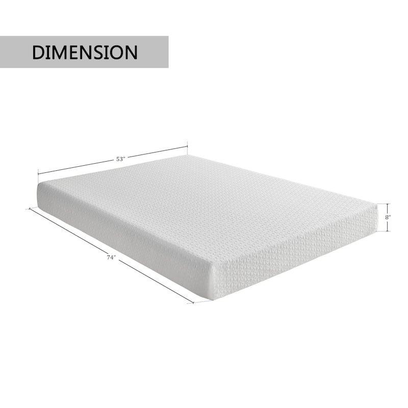 Nightheron 8-Inch Cool Gel-Infused Memory Foam Mattress - On Sale - Bed ...