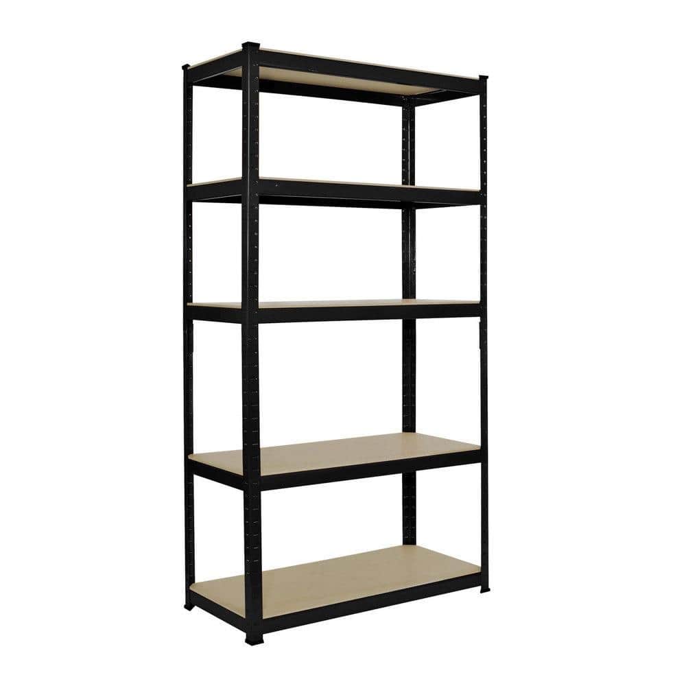 5 Tier Heavy Duty Storage Shelf Garage Shelving Unit Bookcase 2 Colors