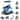 Babyjoy 6-in-1 Baby Walker with Canopy, Music, Lights, Speed/Height - See Details