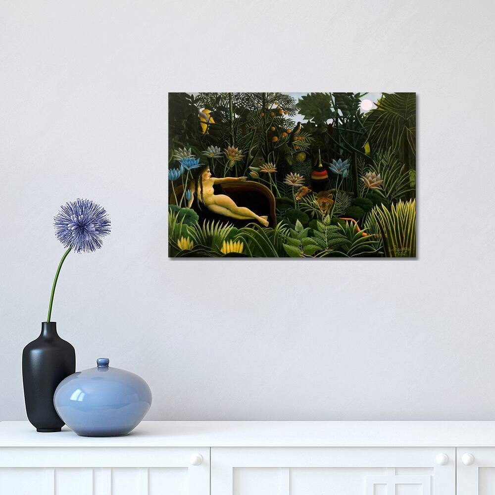 iCanvas "The Dream, 1910" by Henri Rousseau Canvas Print