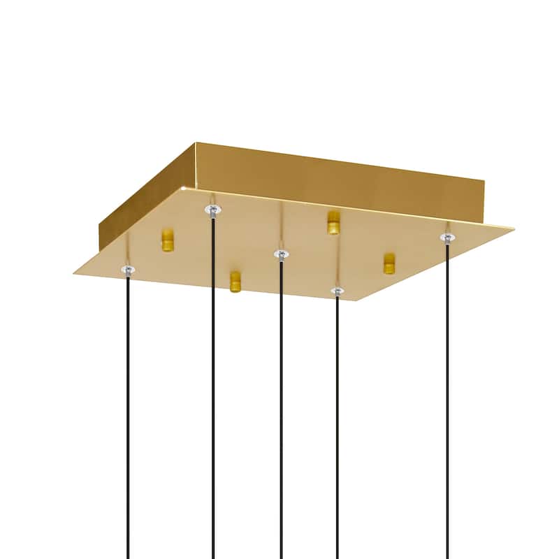 Greta Integrated LED Brass Mini Pendant