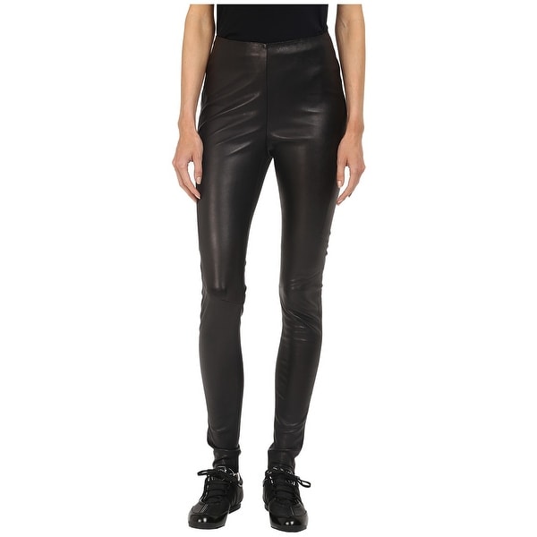 stretch leather pants sale