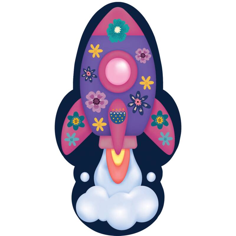 HomeRoots Juvenile/Youth Casual Rectangle Area Rug - 5' X 7'