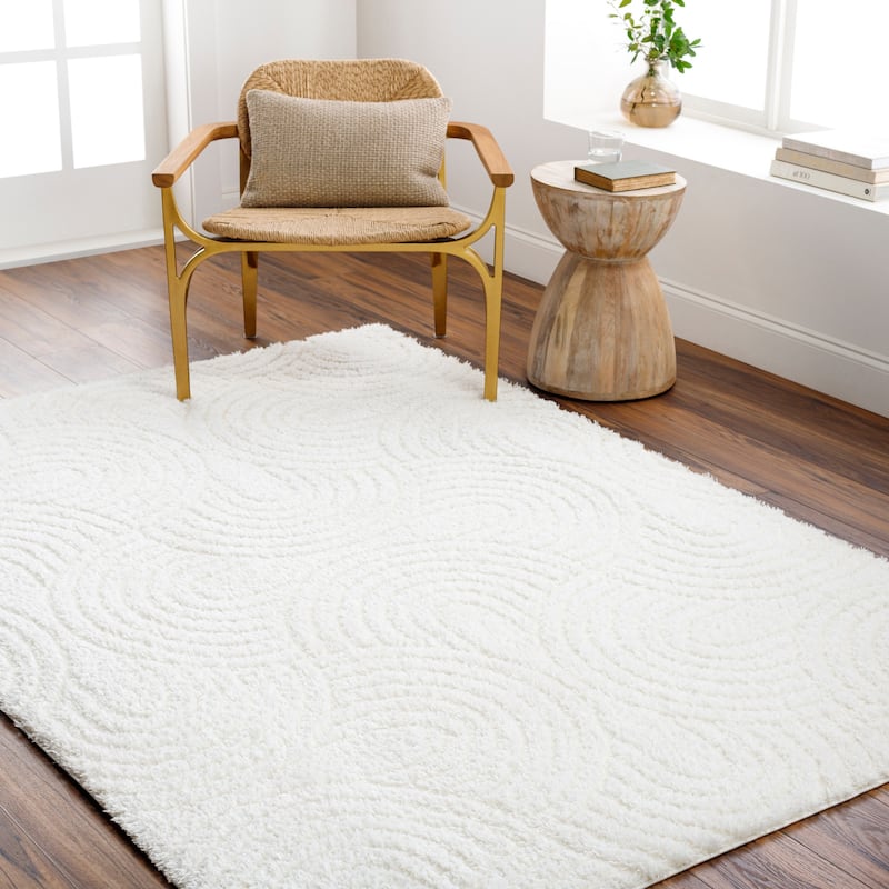 Stefany Casual Area Rug - Gray - 6' 7" x 9'