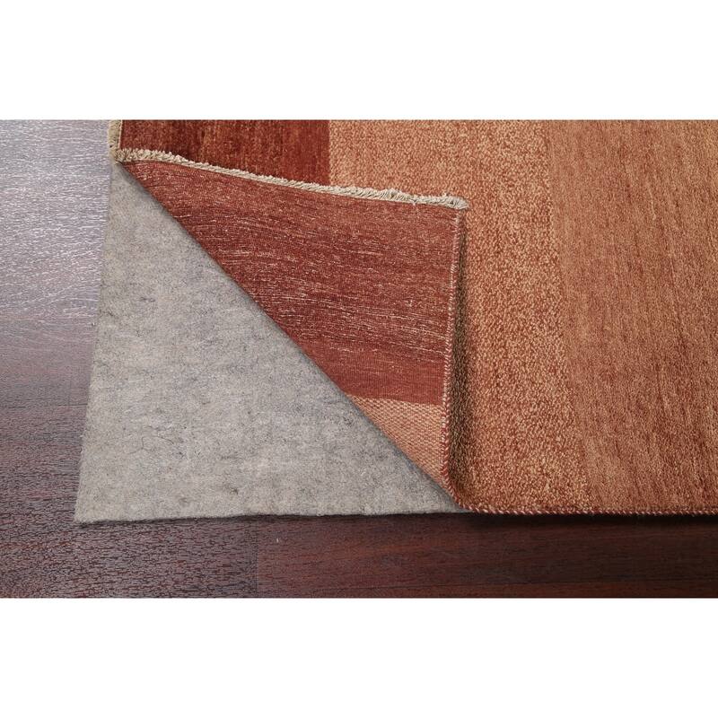 Modern Gabbeh Kashkoli Oriental Long Runner Rug Wool Hand-knotted - 3'1" x 16'7"