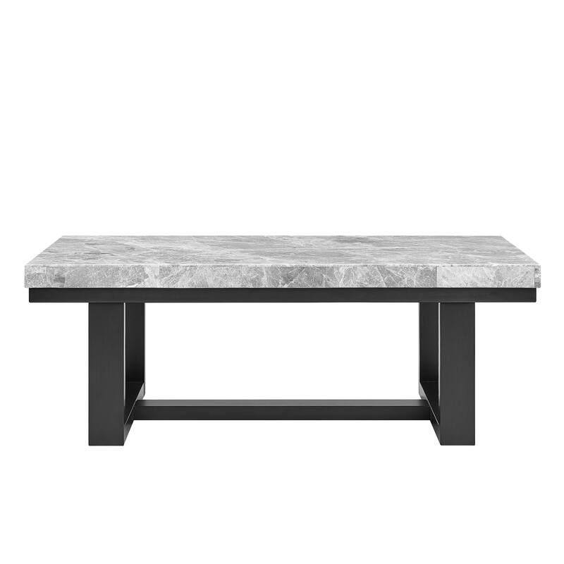 Steve Silver Ludlow Gray Marble Top 3-Piece Occasional Set