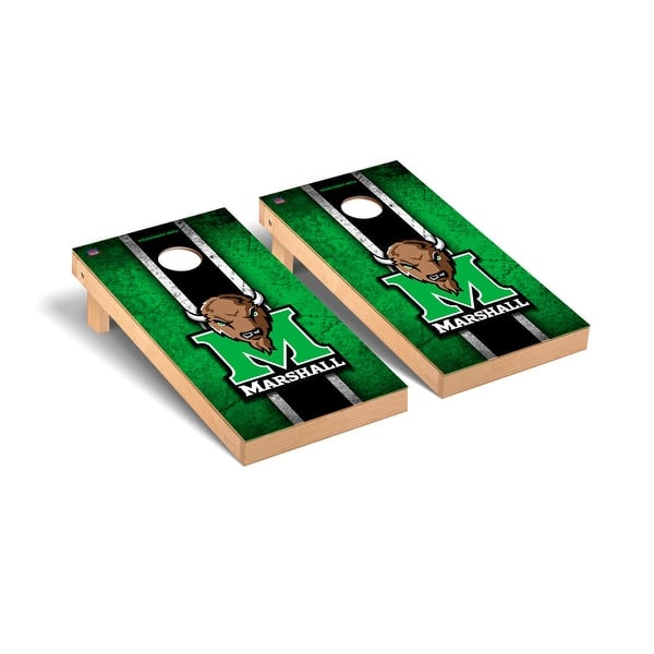 slide 2 of 5, Marshall Thundering Herd 2x4 Pro Cornhole Boards - V1 Include Carrying Case