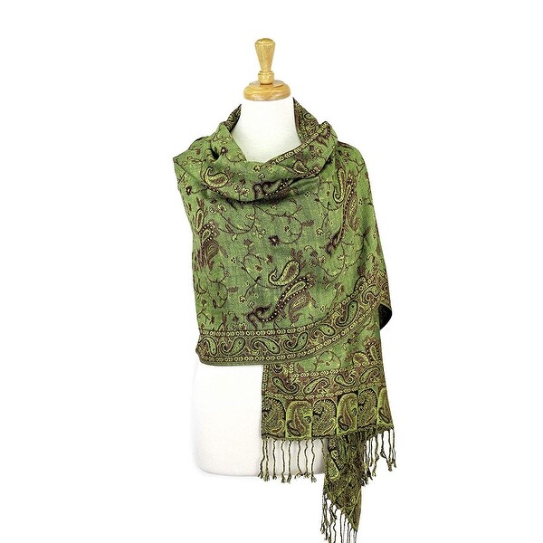 all season scarf sage green color Plain Color cotton wrinkle Linen scarf