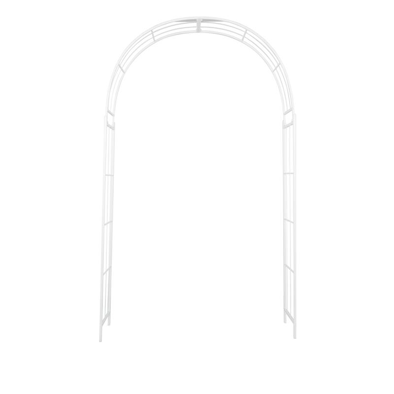 Black or White Contemporary Garden Arbor