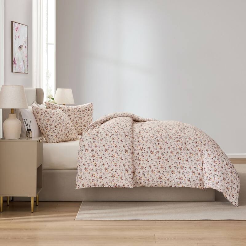 Empyrean Modern Comforter - 3 Piece Floral
