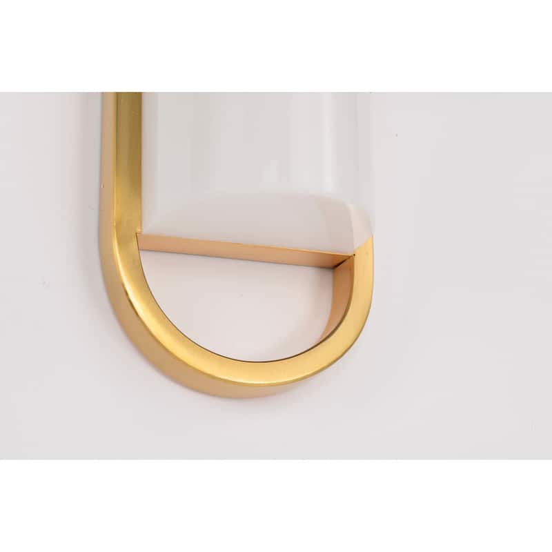 Velano 16 Inch LED Vanity Brushed Brass Finish - Brushed Brass