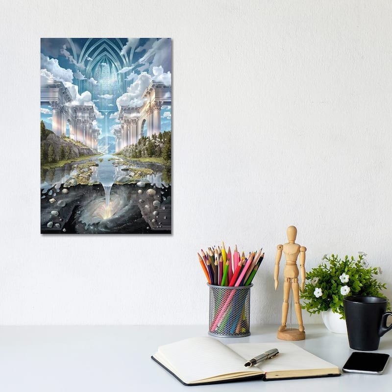 iCanvas "Genesis II" by John Stephens Canvas Print - 12x8x0.75